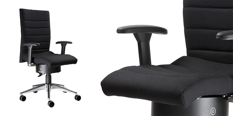 Nahaufnahmen vom Silerio 2 von Pending in schwarz 